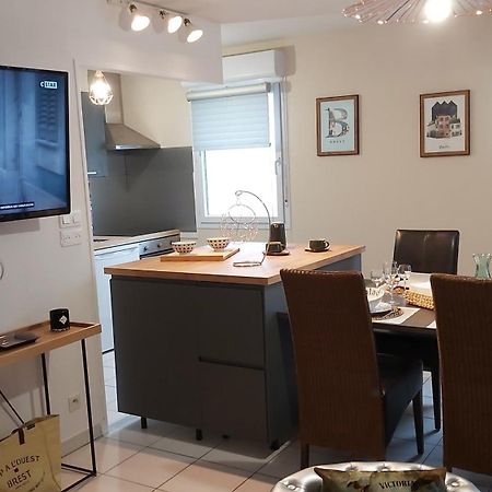 L'Escale N°13 :Appartement Standing Dans Residence Brest Exterior foto