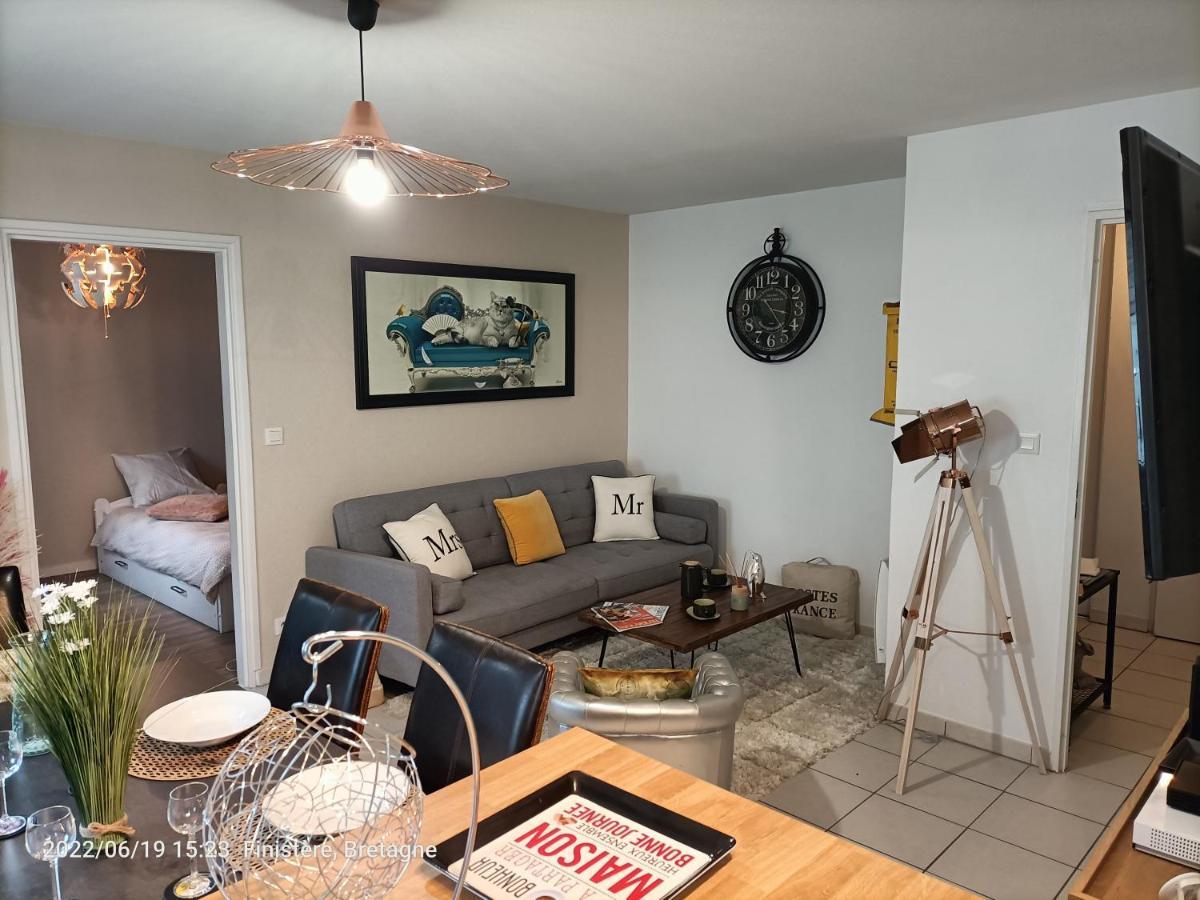 L'Escale N°13 :Appartement Standing Dans Residence Brest Exterior foto