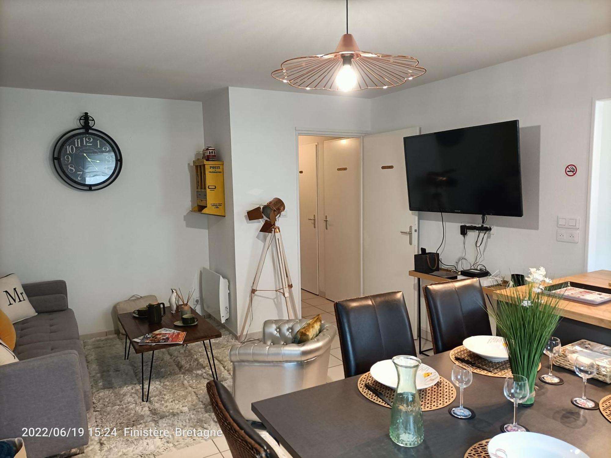 L'Escale N°13 :Appartement Standing Dans Residence Brest Exterior foto