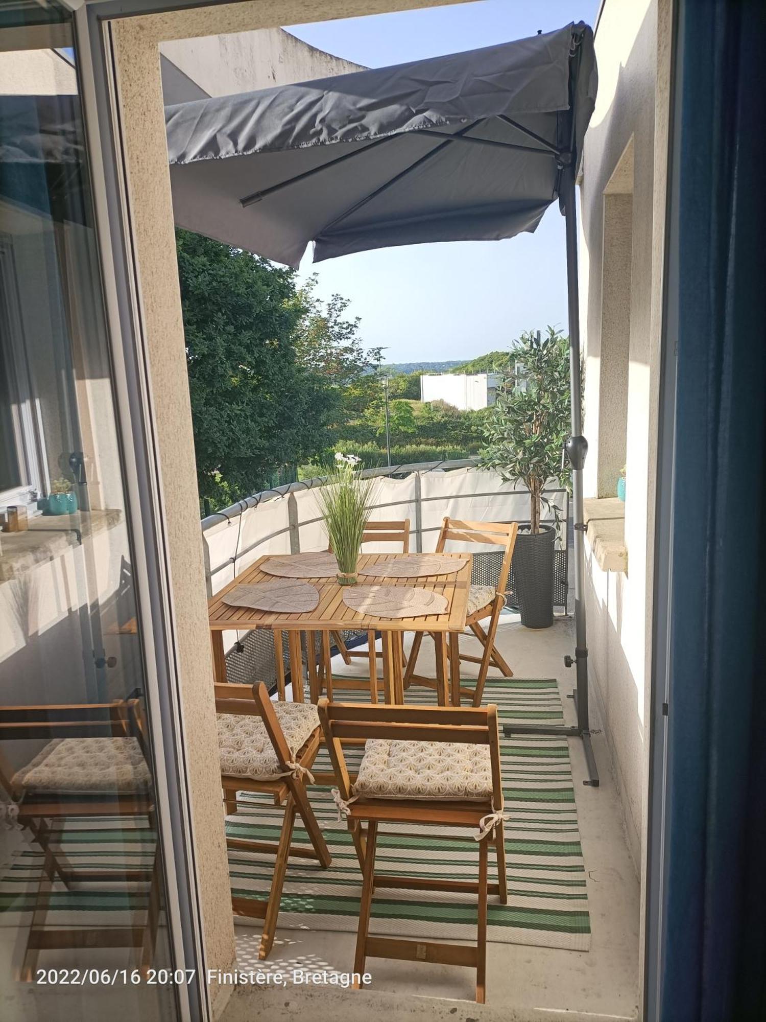 L'Escale N°13 :Appartement Standing Dans Residence Brest Exterior foto